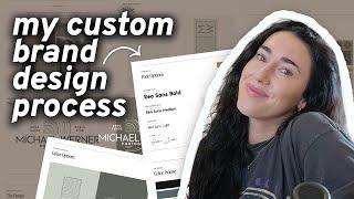 Custom Brand Design Process (START TO FINISH)