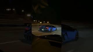 Aventador SVJ Roadster Shooting Flames On Downshifts And Upshifts