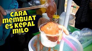 CARA MEMBUAT ES KEPAL MILO CUMA PAKAI 3 BAHAN !! RESEP MEMBUAT ES KEPAL MILO VIRAL