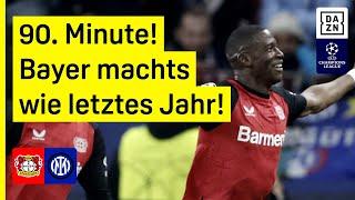 Lucky-Punch! Mukiele knackt Inter-Abwehr: Leverkusen - Inter Mailand | UEFA Champions League | DAZN