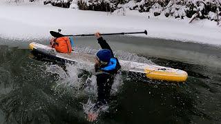 А что если упаду с SUP в холодную воду?