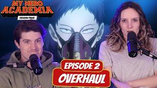 OVERHAUL VS THE LEAGUE OF VILLAINS! | My Hero Academia Season 4 Wife Reaction | Ep 2, "Overhaul”