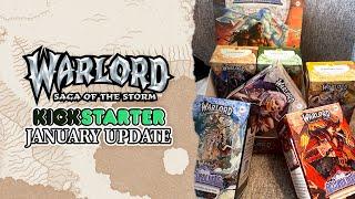 Warlord: Saga of the Storm - January Kickstarter Update