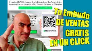 Crea un EMBUDO DE VENTAS GRATIS EN MENOS DE 5 MINUTOS -RAPIDO Y FACIL