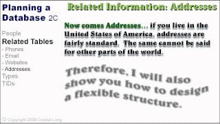 Learn Access -2.C- Planning Fields and Relationships