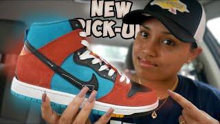 These Are Nice !! Nike SB Dunk High Decon x Di’Orr Greenwood Pick Up Vlog