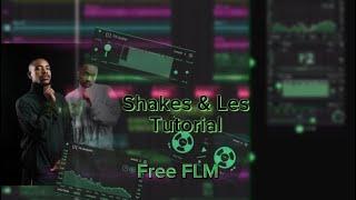 How To Make Shakes & Les Type Beat On FL Studio Mobile 2024 | Free FLM Project