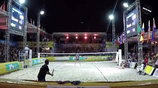 Final Simples ITF Aruba Open Beach Tennis 2016 - Vini Font x Aksel Samardzic Melhores Momentos