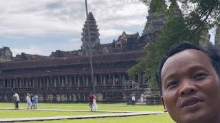 Angkor Wat Tour Guide(Mic’d Up)#siemreap #cambodia #letstravelandbekind #travel #history #angkorwat