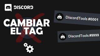 Cómo cambiar el TAG DE DISCORD sin NITRO | 2021 [NUEVO METODO]