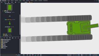 Российский игровой движок PointJS IDE и среда разработки 2D игр. Танк. # 5. Следы от гусениц танка