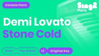 Demi Lovato - Stone Cold (Karaoke Piano)