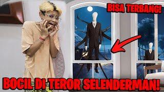 SERAM!!! RUMAH BOCIL DI TEROR SLENDERMAN TENGAH MALAM, BADANNYA TINGGI BANGET!