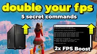 5 CMD Commands That DOUBLE Your FPS! (Windows Gaming Optimization )