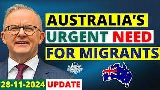 Australia Needs Immigrants Now More Than Ever | Australia Visa Update