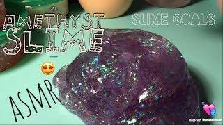 The mixing of my new Amethyst slime!