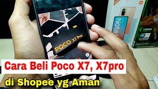 Cara beli hp Poco X7 5G, Poco X7pro 5G di Toko Resmi biar tidak ketipu