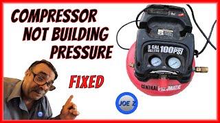 Compressor not building pressure FIXED