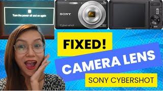 How To Fix Sony Cybershot Camera Lens 2024 | Paano Ayusin Ang Camera Lens Ng Sony Cybershot 2024