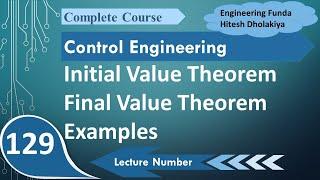 Initial Value Theorem & Final Value Theorem Solved Examples