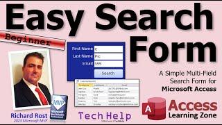 A Simple Multi-Field Search Form for Microsoft Access with Zero Programming