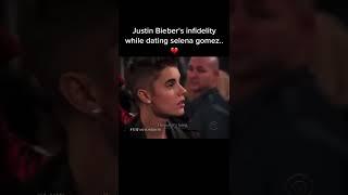 Justin Bieber's Infidelity While Dating Selena Gomez #shorts #subscribe #justin #selena #hailey