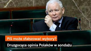 PiS może sfałszować wybory? Druzgocąca opinia Polaków w sondażu