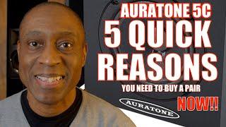 Auratone 5c  FIVE Quick Reasons  You Need To Buy A Pair. Why I prefer Auratone 5C  over Avantone