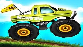 Мультик про машинки внедорожники. МОНСТР ТРАК ГОНКИ.  Monster TRUCK and Monster JAM