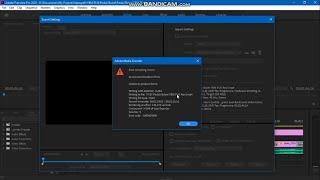 Cara Mengatasi Error Compiling Movie di Adobe Premiere Pro 2020