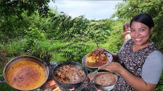 Chenchen plato tipico de Republica Dominicana, La vida del campo