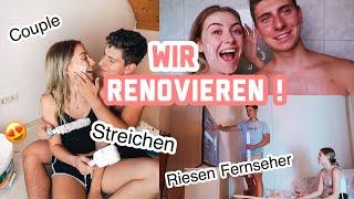 Wir renovieren! Streichen, Riesen TV, ausmisten und viiiiiiel Arbeit!/MissNici