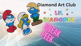 Diamond Art Club SNEAK PEEK  - Smurf Magnets 