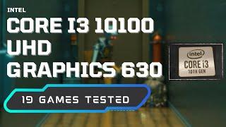 Intel Core i3-10100 \ Intel UHD Graphics 630 \ 19 GAMES TESTED IN 07/2022 (16GB RAM)