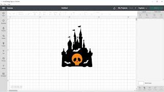 Free Disney Castle Halloween SVG | Cricut Design