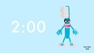 Toothbrush Timer - 2 Minute Timer with Dancing Toothbrush and Music