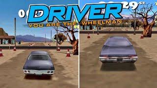 Driver | PS1 (Enhanced) vs PC : Desert Map Comparison