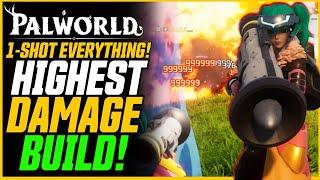 HIGHEST DAMAGE IN PALWORLD! How To 1-Shot EVERYTHING! // Palworld Best Build Guide