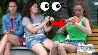 Girl With  BIG ORANGES Prank   Best of Just For Laughs 