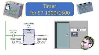 TIA Portal: How to use Timers (TON, TOF, TP, TONR)