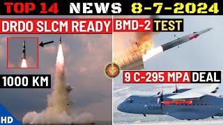 Indian Defence Updates : 1000 Km SLCM,BMD Phase-2 Test 9 C-295 MPA Order,15 S-100 Camcopter Deal