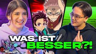 Jujutsu Kaisen Vs Demon Slayer? Raafey Uncut - Der Anime Podcast mit @MahlunaYT