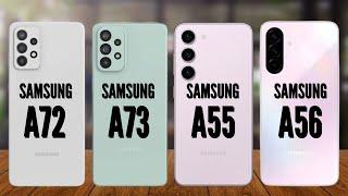 Samsung Galaxy A72 vs Galaxy A73 vs Galaxy A55 vs Galaxy A56 | Kemono Tech