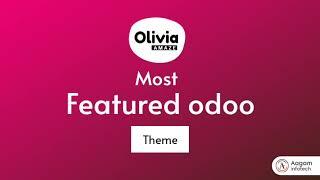 Odoo Theme Olivia, Best odoo theme in odoo apps