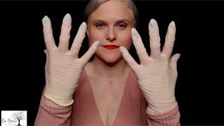 ASMR Glove Sounds: Hand Movements, Face Touching, Latex, Vinyl, Nitrile Gloves