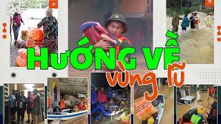 Muôn vàn tình thương cả nước hướng về vùng lũ | VTV24