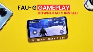 Redmi Note 8 Pro ft. FAUG MOBILE GAMEPLAY | MADE IN INDIA GAME | GRAPHIC KAISA HAI??