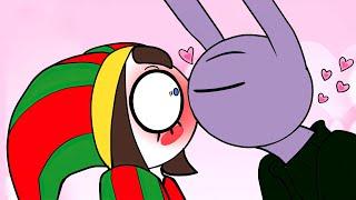 Sweet Christmas Kiss  | Jax x Pomni | The Amazing Digital Circus Comic | TADC