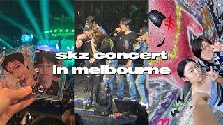 s4 vlog skz maniac concert in melbourne! grwm, concert fancam