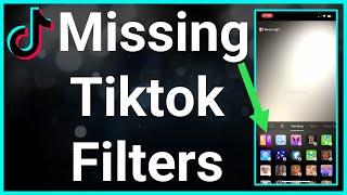 How To Fix Missing Filters On TikTok